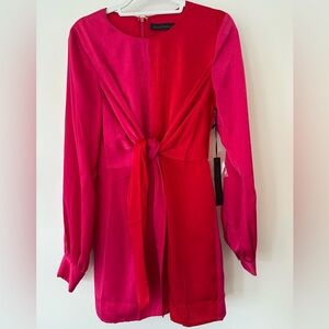 House of Harlow red and pink dress from Revolve. Brand new!